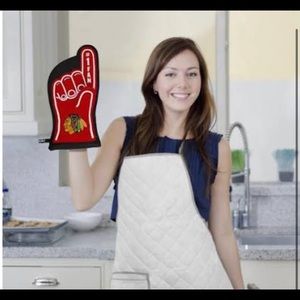 NHL Chicago Blackhawks #1 fan oven mitt